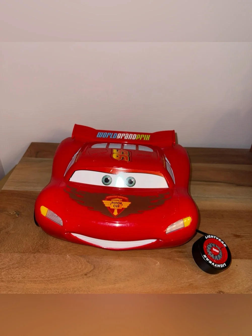 Disney Pixar Cars Lightning McQueen V-Tech Learning Laptop works great see video